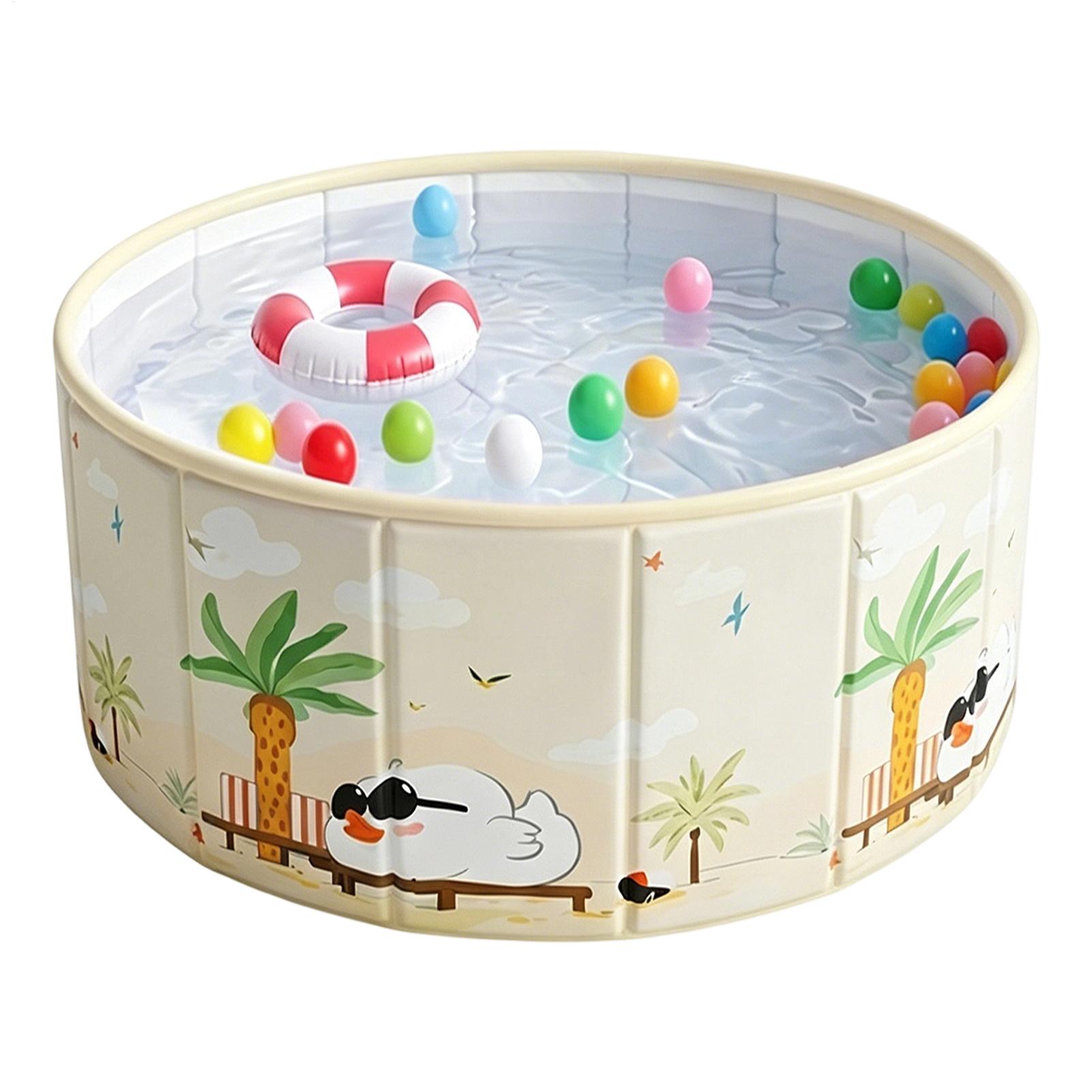 Kids Outdoor Pool - Kalınlaştırılmış Katlanabilir Köpek Havuzu Açık Hava