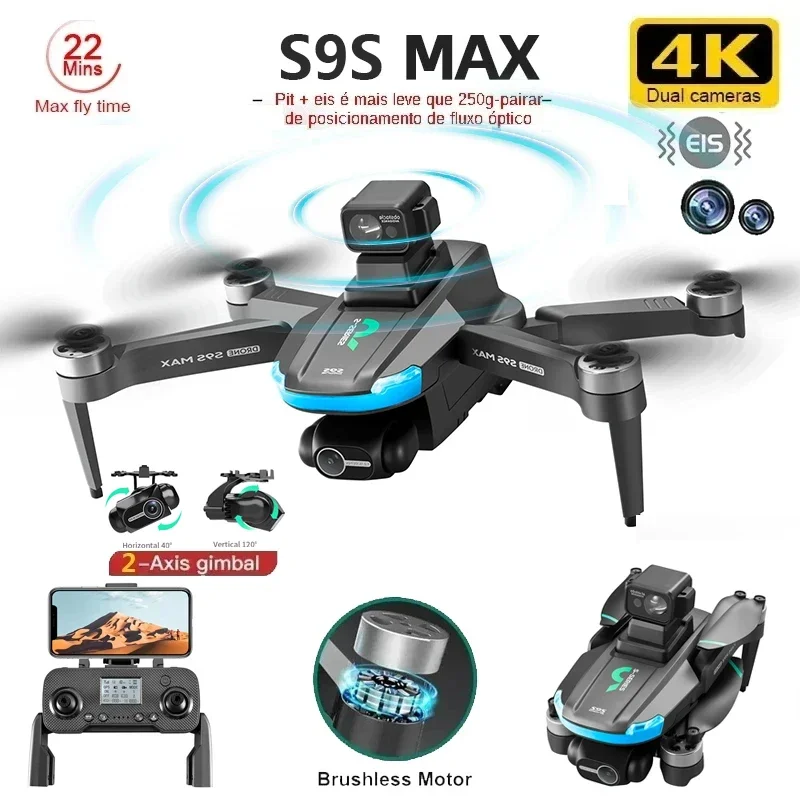 Kids Outdoor Toy Storage - YENI S9S MAX MINI Drone 4K
