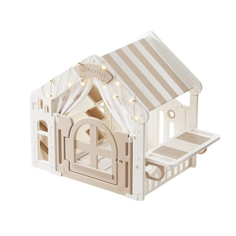 Kids Outdoor Cubby House - Modern İç/Dış Mekan Çocuk Plastik Çadır