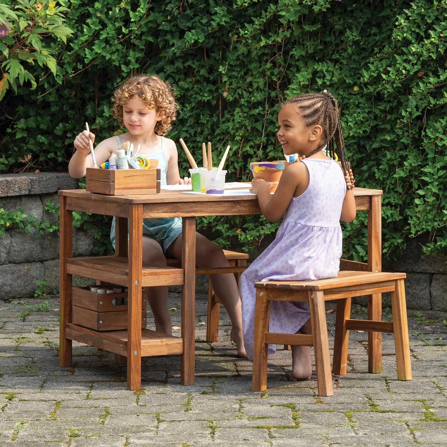 Kids Outdoor Activity Table - Çocuklar için Açık Hava El Sanatları