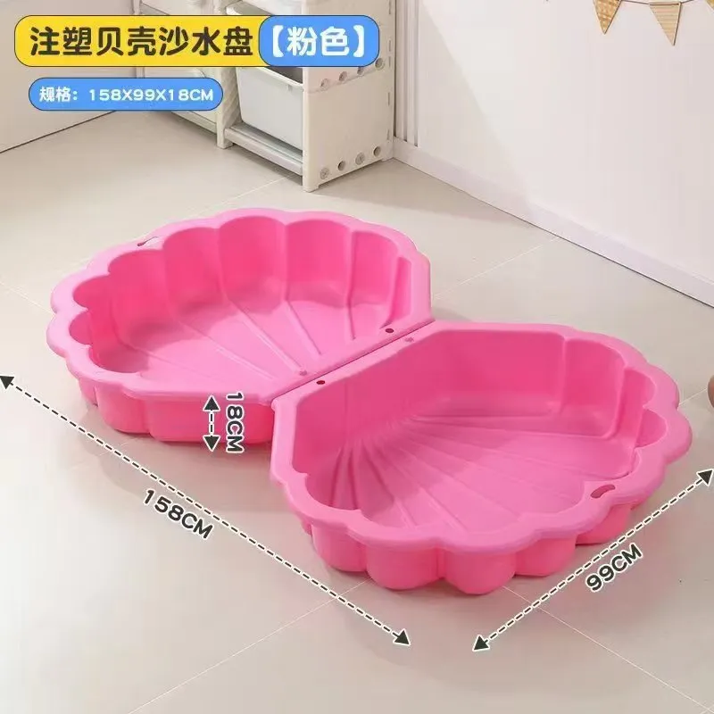 Kids Outdoor Activity Table - Çocuk Plastik Kum Oyun Seti Karikatür