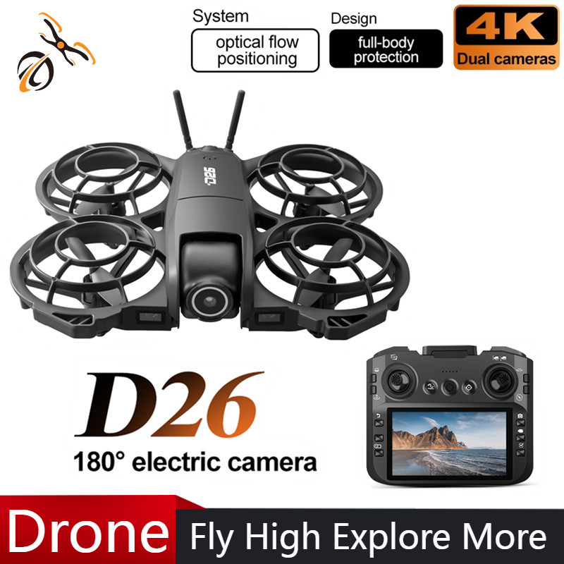 Kids Outdoor Toy Storage - D26 Drone 4K Hava Çekimi HD