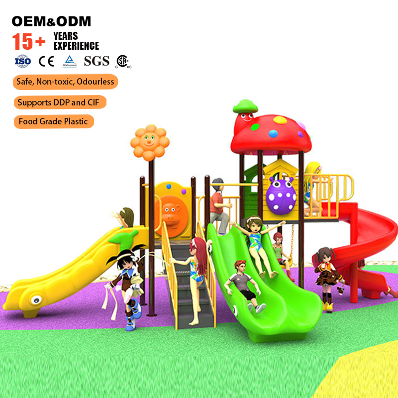 Kids Outdoor Swing Set With Slide - Çocuklar İçin Çok Fonksiyonlu Açık Hava