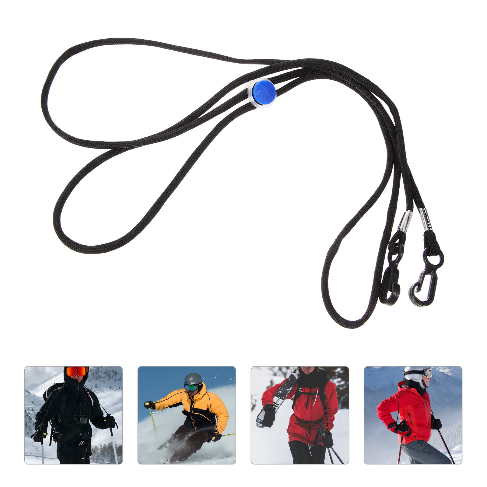 Kids Outdoor Gloves - Kaymaz eldiven askı ipi, kayıp önleyici