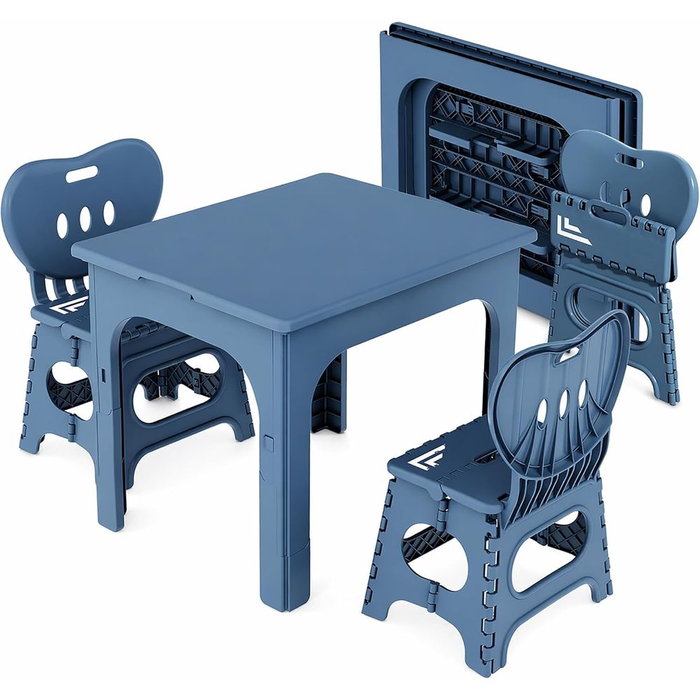 Kids Outdoor Activity Table - Katlanabilir Masa ve Sandalye Seti, Yüksekliği