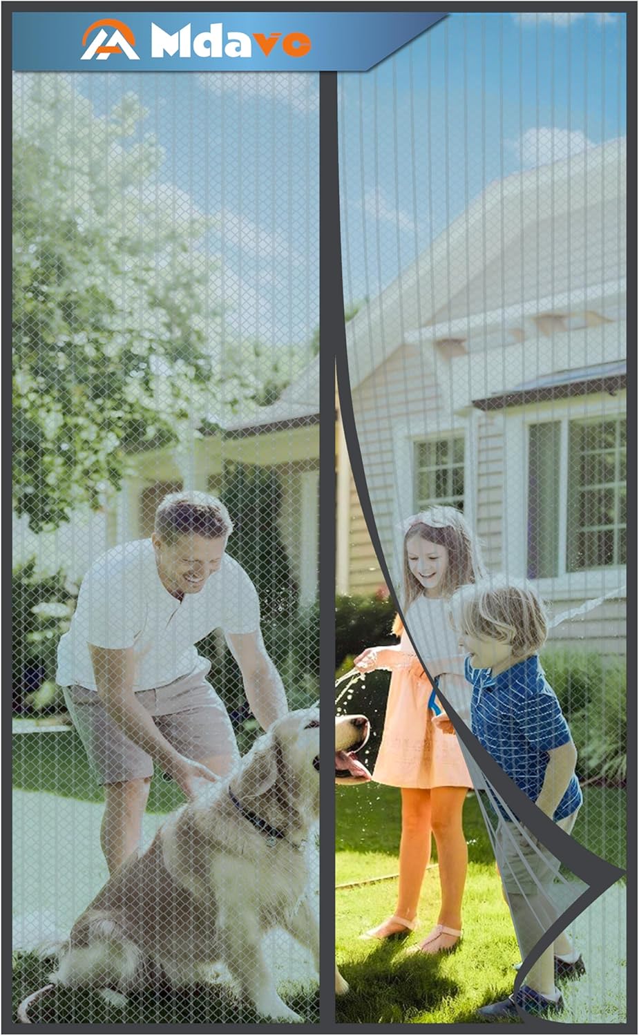 Outdoor Kid Friendly - Manyetik Sineklik Kapı, Sineklik Örgüsü, Böcekleri