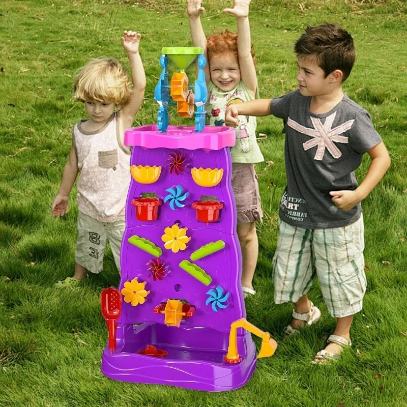 Kids Outdoor Activity Table - Çocuklar İçin Su Masası Çift Taraflı