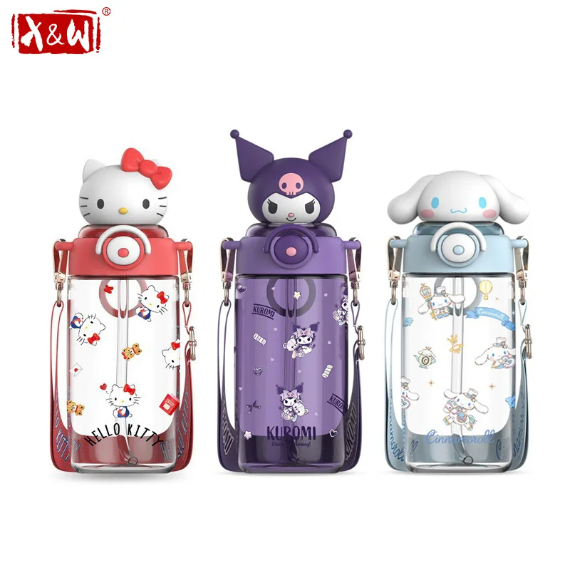 Outdoor Kid Friendly - X&W Kawaii Sanrio Bebekler Pipetli Bardak