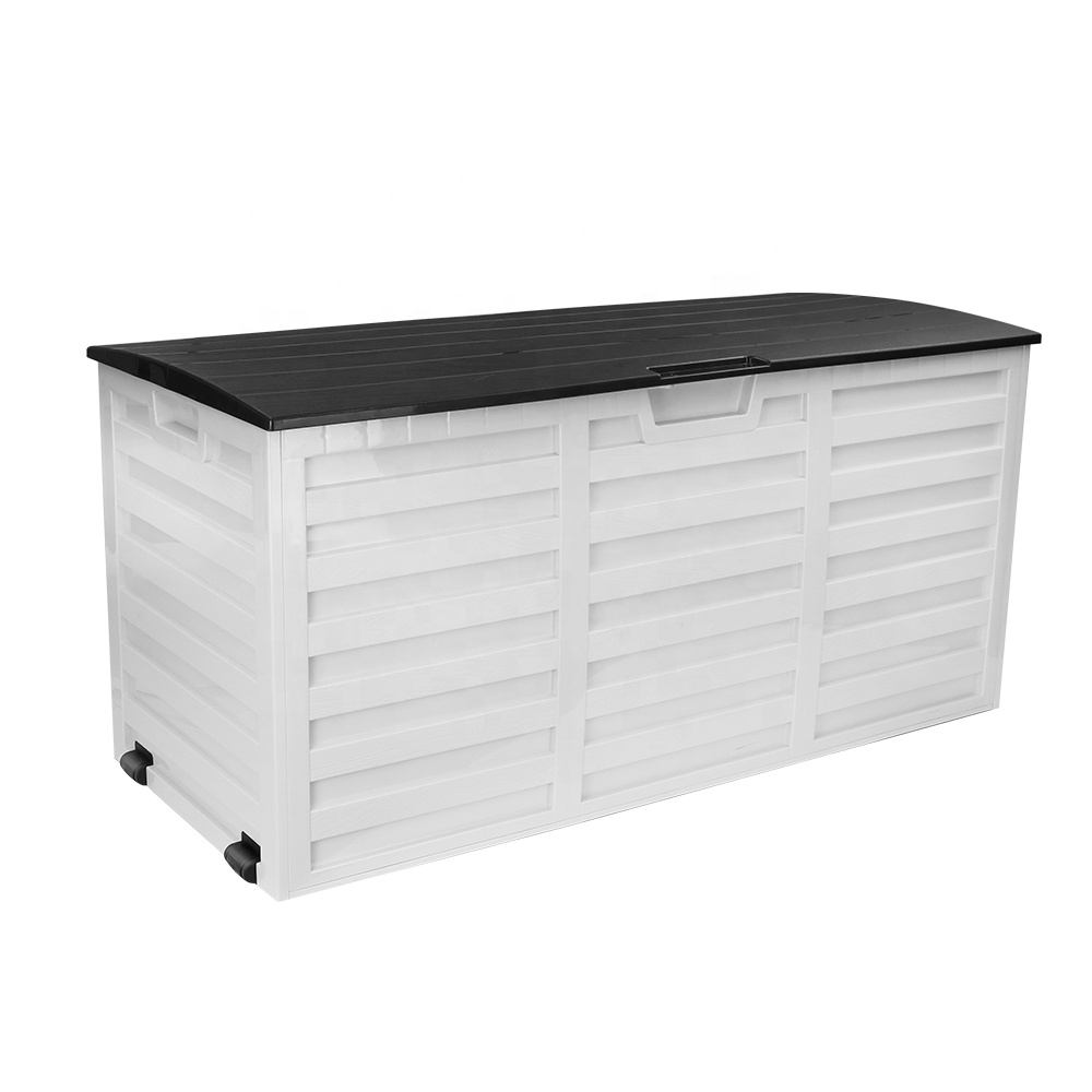 Kids Outdoor Toy Storage - Kilitlenebilir Plastik Bahçe Saklama Kutusu, Plastik
