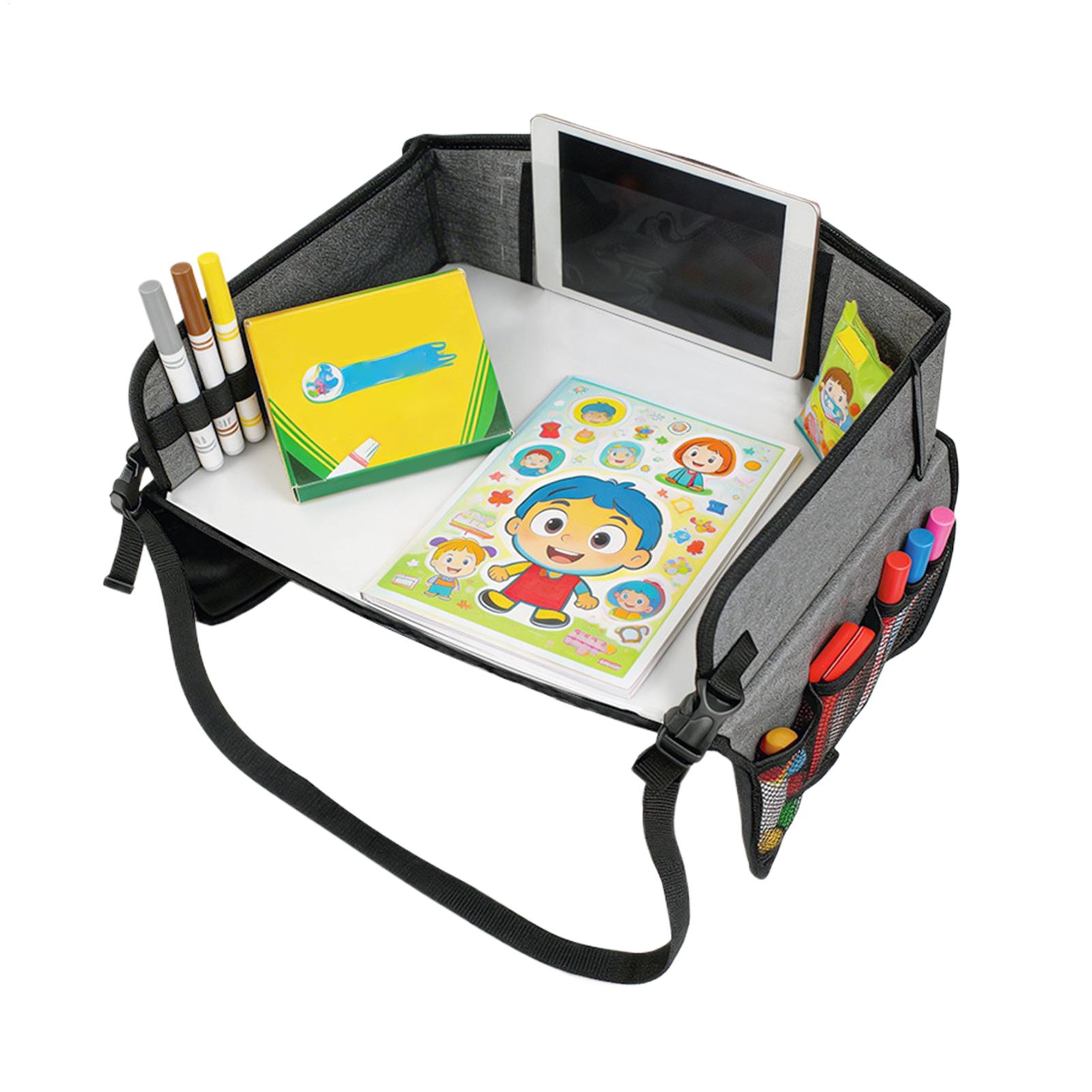Kids Outdoor Activity Table - Araç Koltuğu Aktivite Tepsisi Cepli Ayarlanabilir