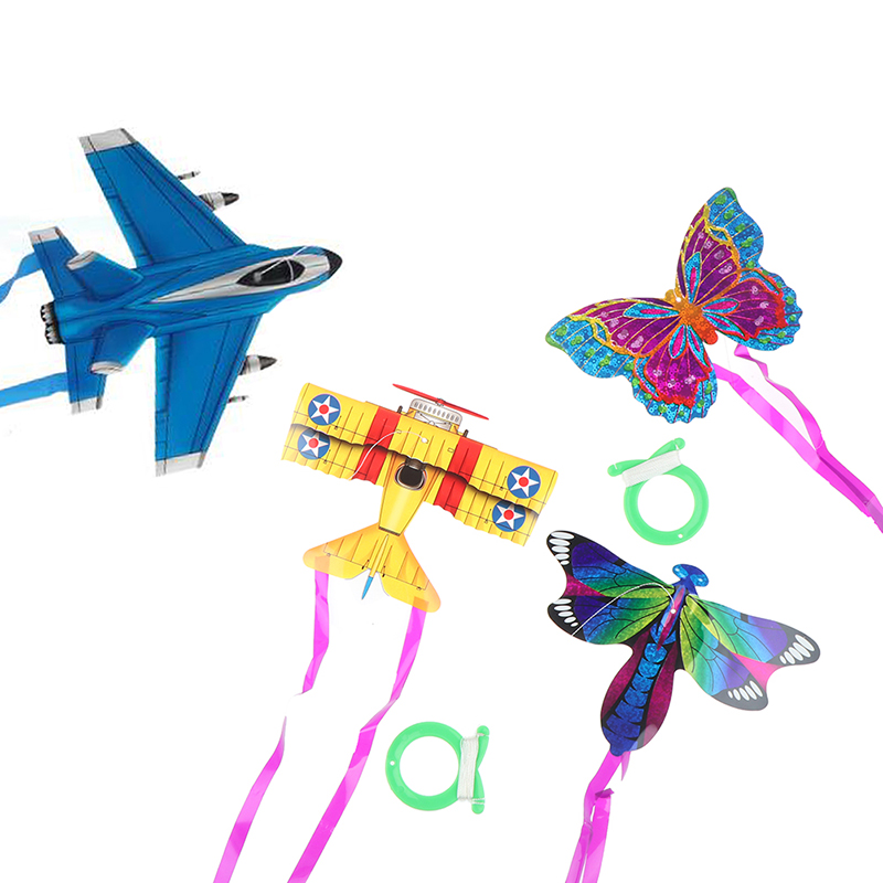 Kite Easy Fly Kids - Sıcak renkli cep uçurtma açık eğlence