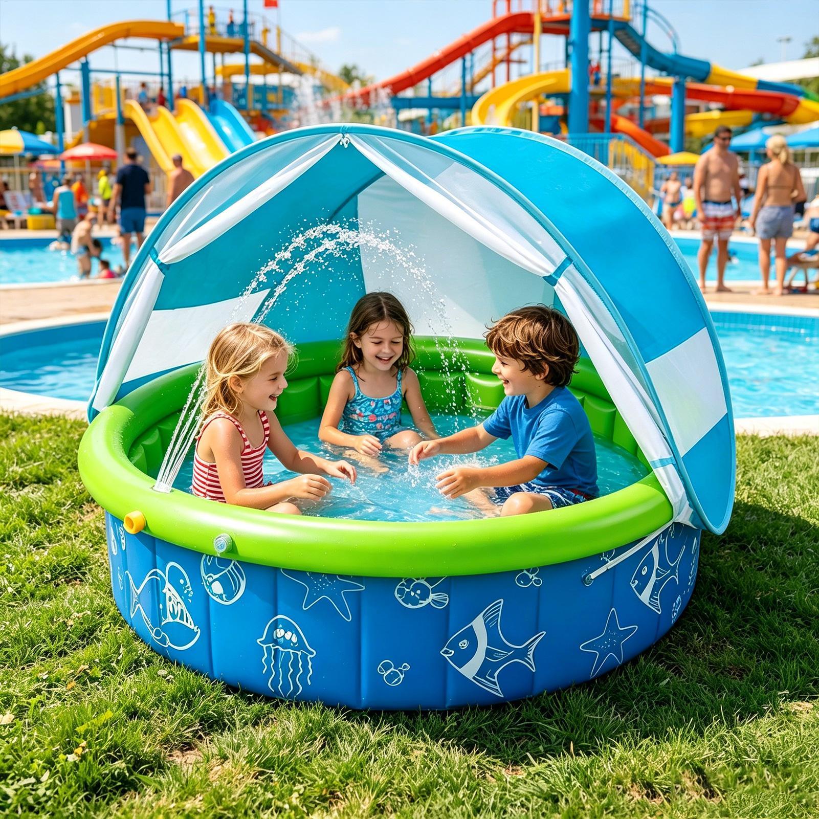 Kids Outdoor Yard - Çocuklar için Yazlık Ev Tipi Açık