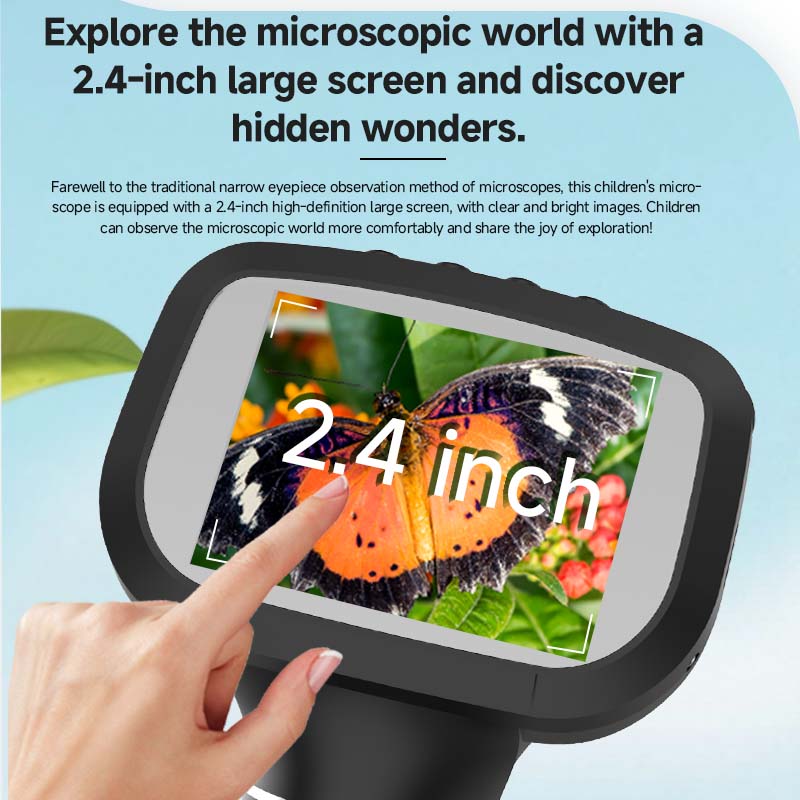 2.4 İnç Mini Mikroskop 1600X E - Kids.Outdoor Utensils incelemesi ve fiyatı