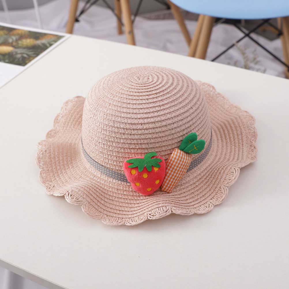 1 Set Çocuk Hasır Güneş Koruyu - Kids Outdoor Hat incelemesi ve fiyatı