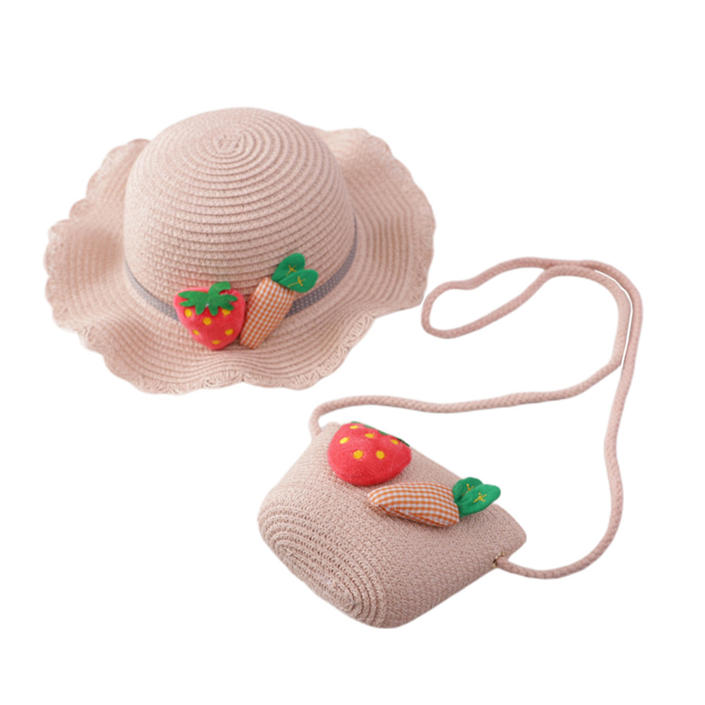 1 Set Çocuk Hasır Güneş Koruyu - Kids Outdoor Hat incelemesi ve fiyatı