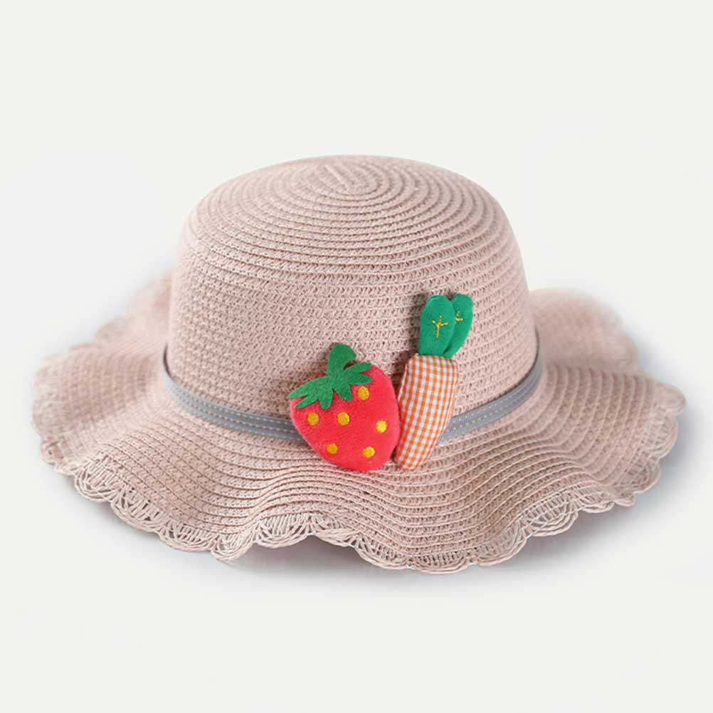 1 Set Çocuk Hasır Güneş Koruyu - Kids Outdoor Hat incelemesi ve fiyatı
