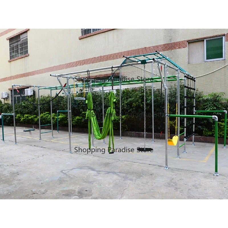 Çocuklar için arka bahçe ninja - Kids Outdoor Obstacle Course Equipment incelemesi ve fiyatı