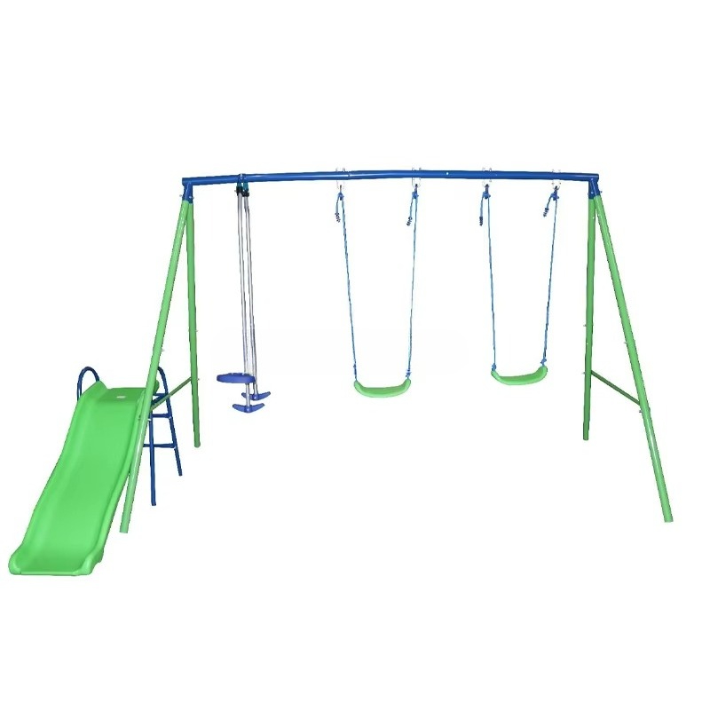 Salıncak ve Kaydırak Seti Açık - Kids Outdoor Swing Set With Slide incelemesi ve fiyatı