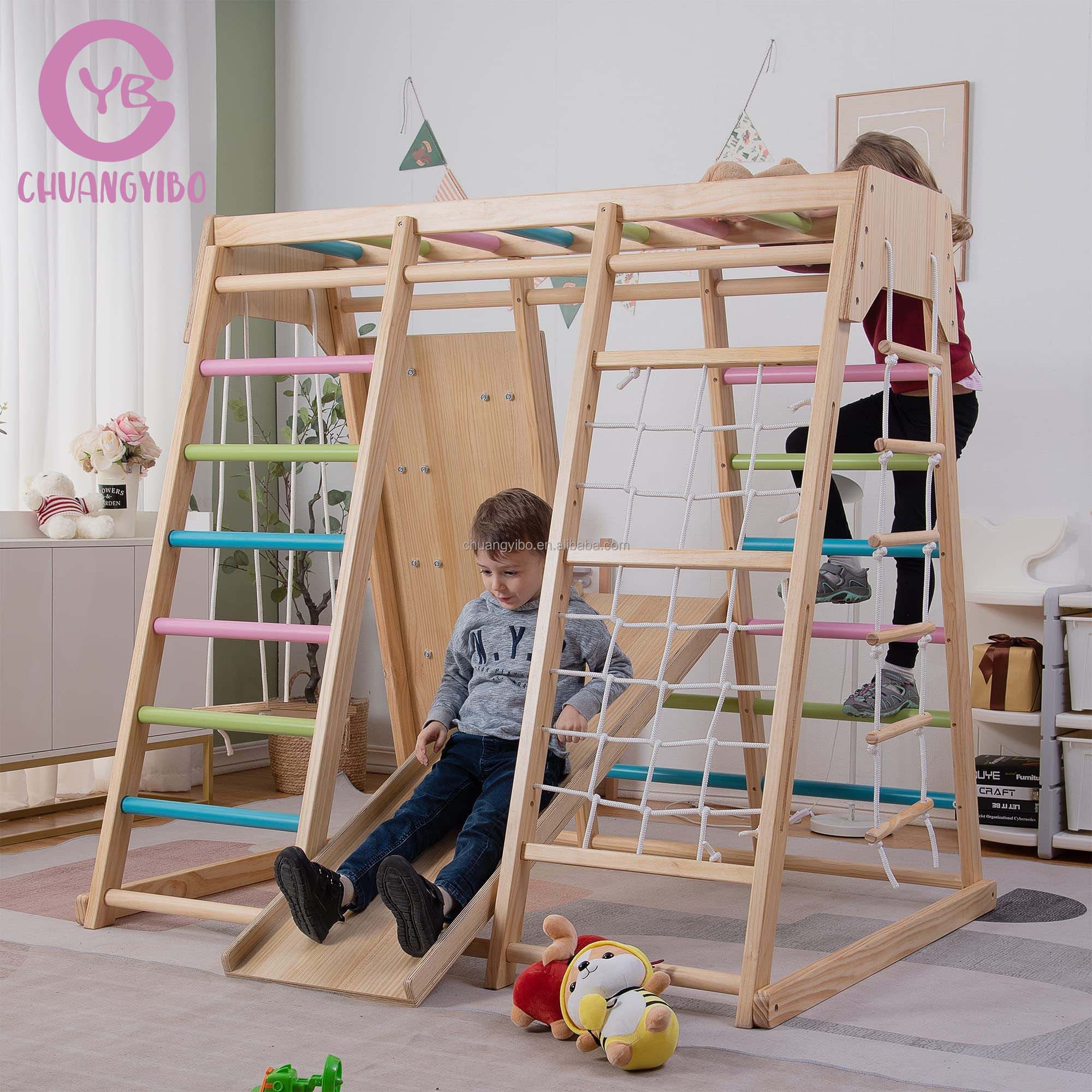Tırmanma Duvarları Eğlence Par - Kids Outdoor Swing Set With Slide incelemesi ve fiyatı