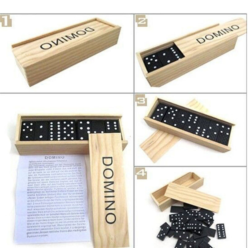 28 adet/takım ahşap Domino mas - Kids Outdoor Activity Table incelemesi ve fiyatı