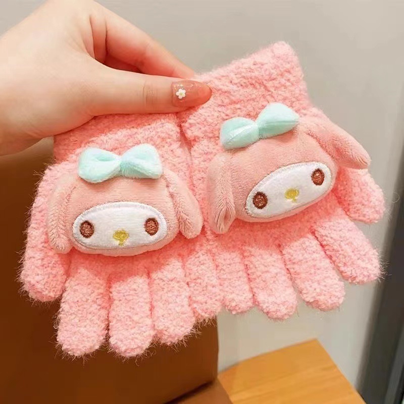 Hello Kitty Kuromi Cinnamoroll - Kids Outdoor Gloves incelemesi ve fiyatı
