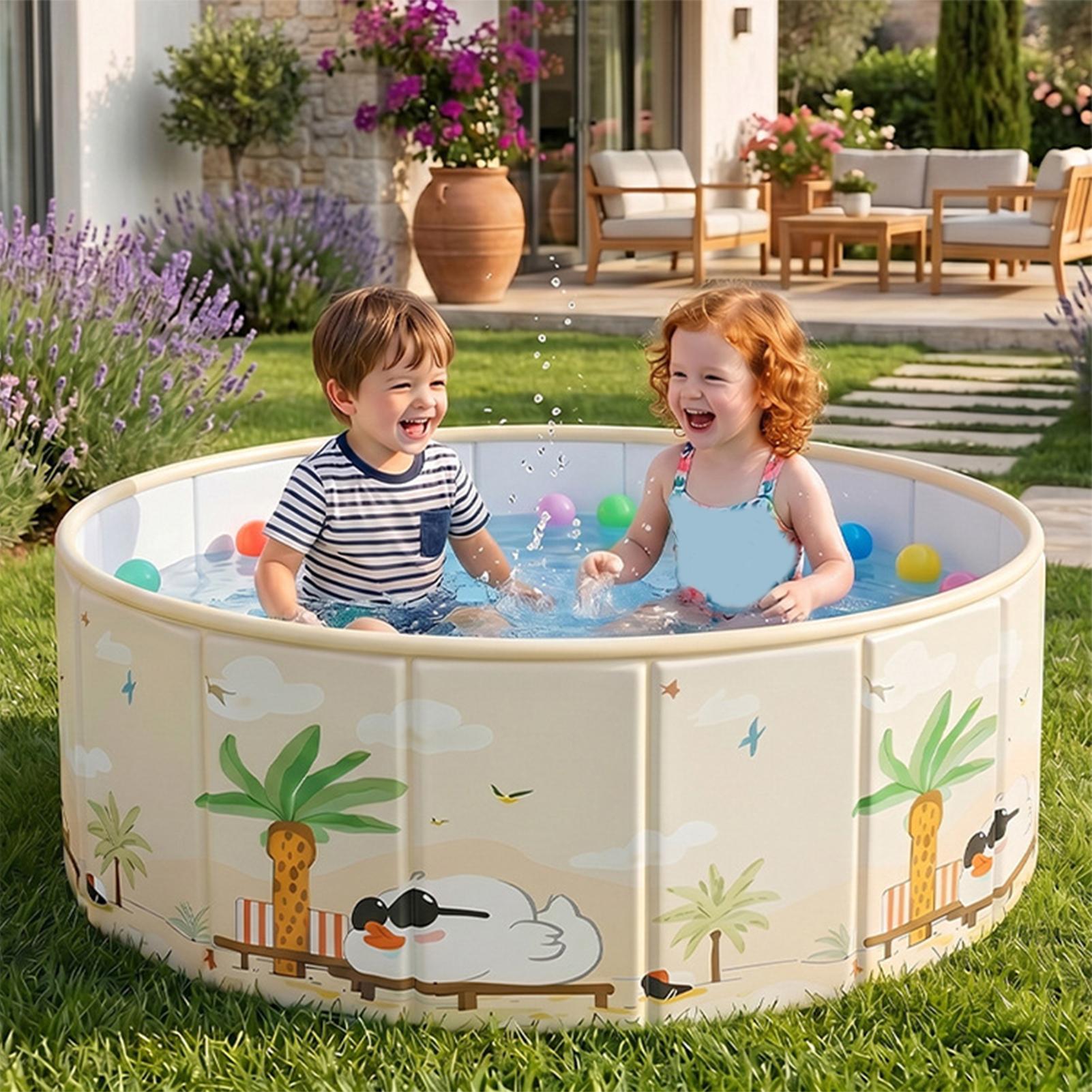 Kalınlaştırılmış Katlanabilir  - Kids Outdoor Pool incelemesi ve fiyatı