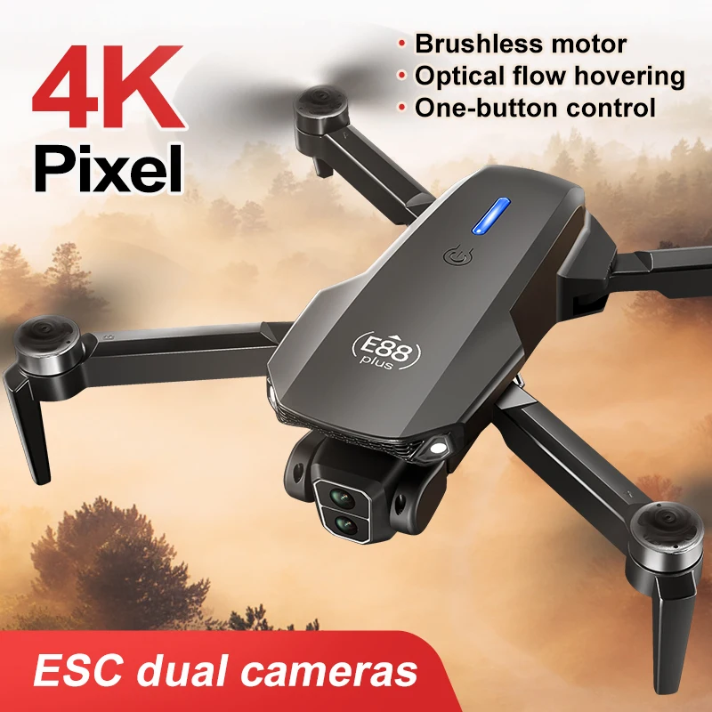 Yeni E88 Plus Quadcopter Drone - Kids Outdoor Toy Storage incelemesi ve fiyatı