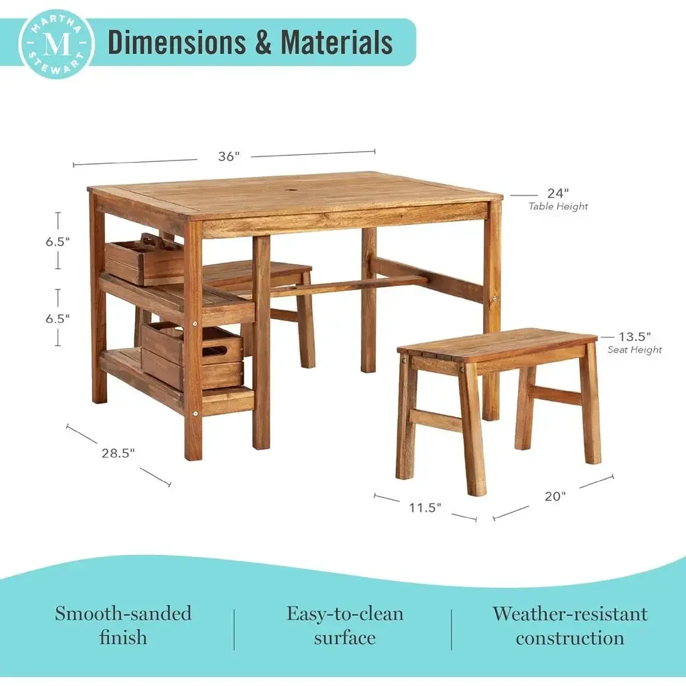Çocuklar İçin Açık Hava Sandık - Kids Outdoor Activity Table incelemesi ve fiyatı