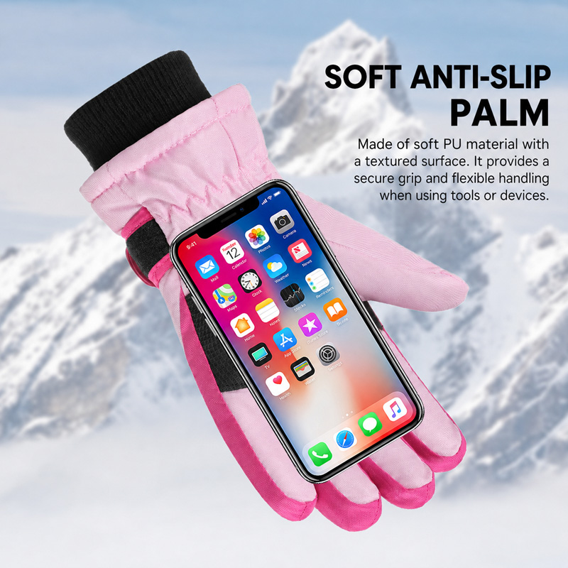 Çocuklar Kış Kayak Eldivenleri - Kids Outdoor Gloves incelemesi ve fiyatı
