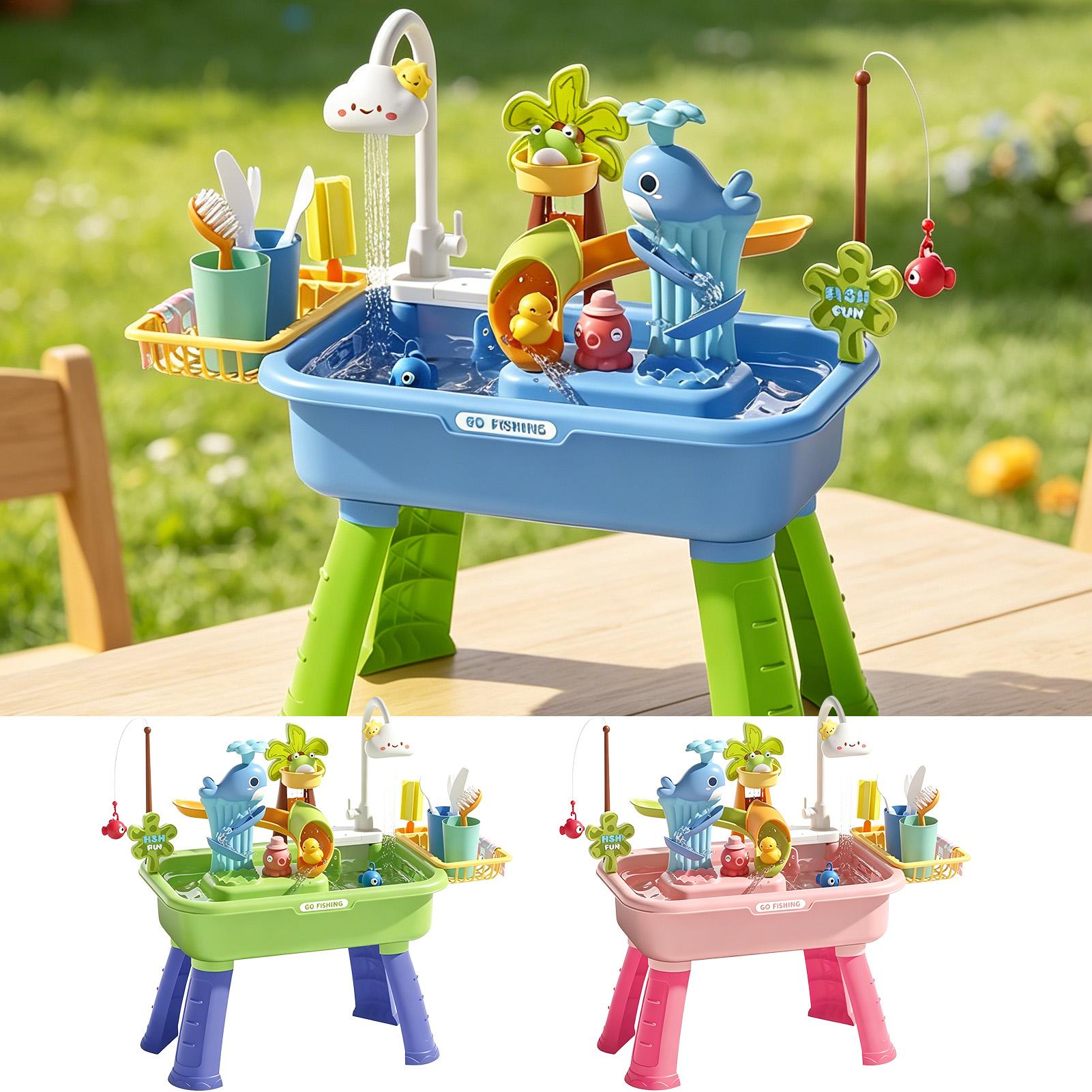 Çocuklar için Su Masası ve Pom - Kids Outdoor Activity Table incelemesi ve fiyatı