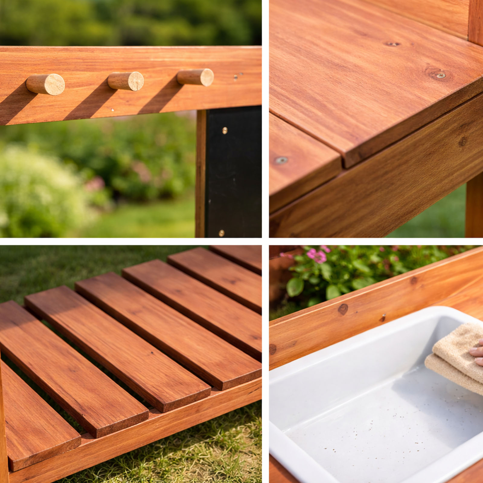 Ahşap Saksı Masaları Çocuklar  - Kids Outdoor Garden incelemesi ve fiyatı