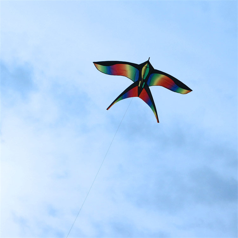 1.7m uçmak kolay renkli gökkuş - Kite Easy Fly Kids incelemesi ve fiyatı