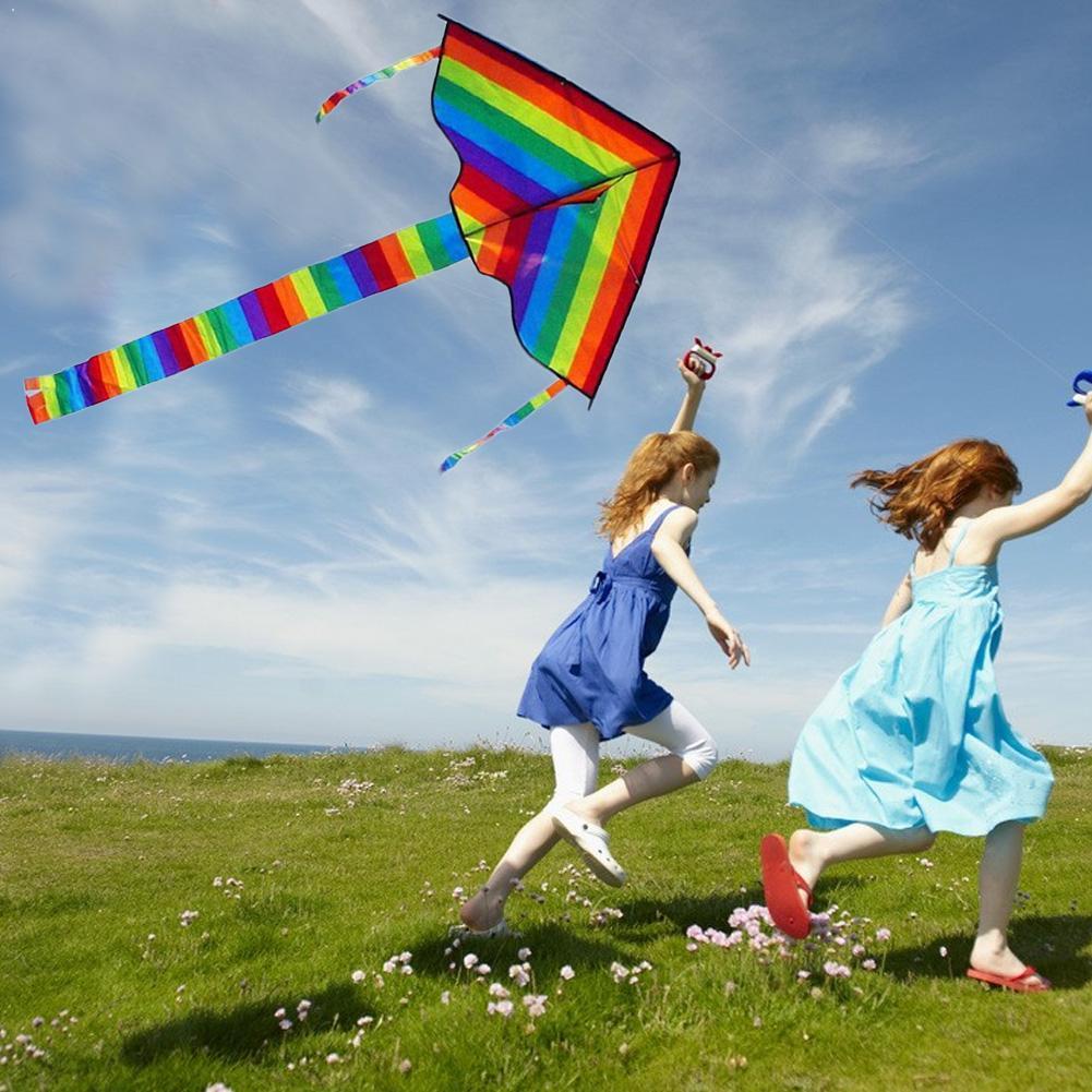 Kolay uçan! Büyük renkli gökku - Kite Easy Fly Kids incelemesi ve fiyatı