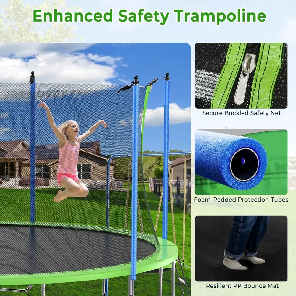 ABD'den Gönderilen 12-14FT Tra - Kids Outdoor Swing Set With Slide incelemesi ve fiyatı