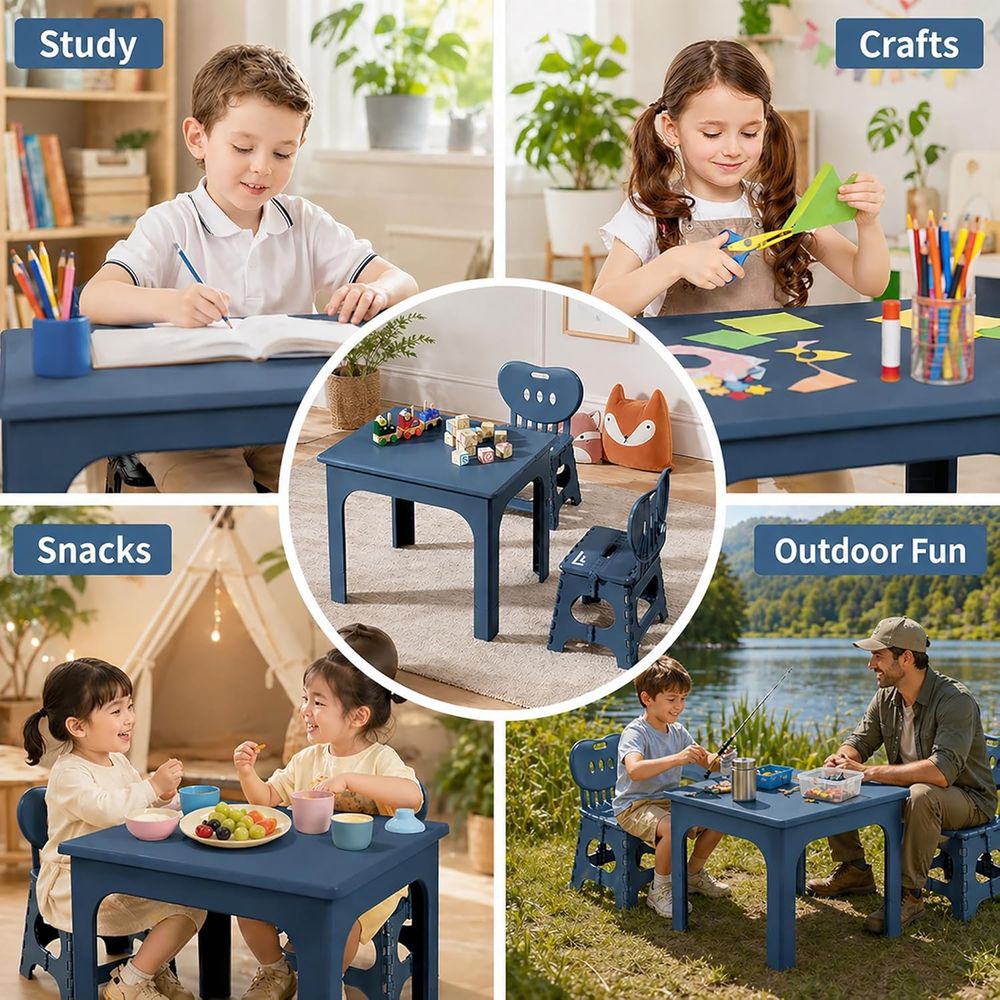 Katlanabilir Masa ve Sandalye  - Kids Outdoor Activity Table incelemesi ve fiyatı