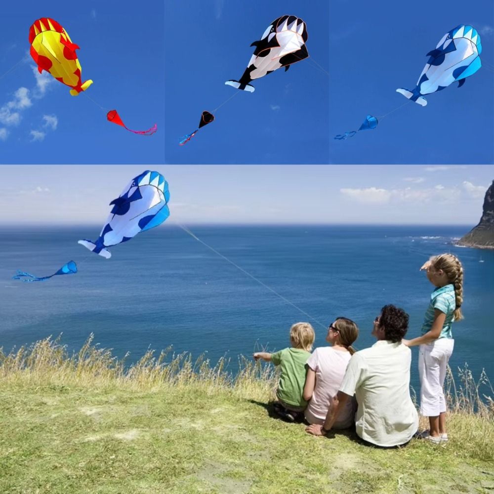 2.2m Büyük Balina/Dolphin Uçur - Kite Easy Fly Kids incelemesi ve fiyatı