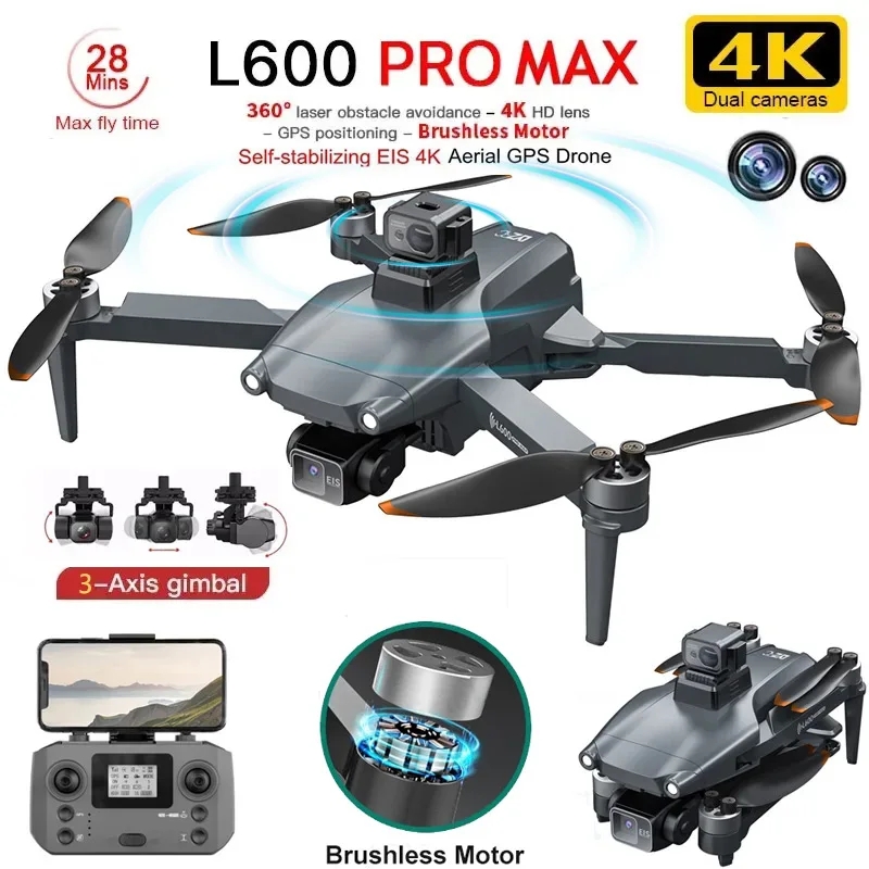 L600 PRO MAX GPS Drone Profesy - Kids Outdoor Toy Storage incelemesi ve fiyatı