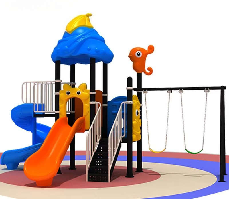 Büyük Dayanıklı Plastik Çocuk  - Kids Outdoor Swing Set With Slide incelemesi ve fiyatı