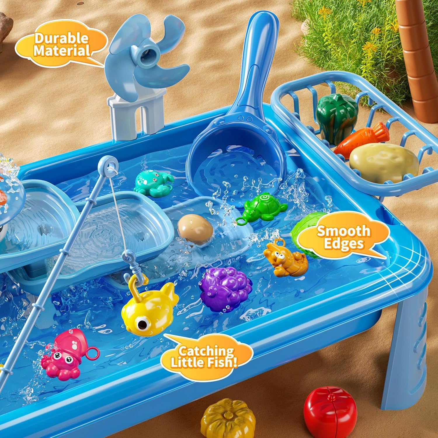 Çocuklar için Su Masası Oyun L - Kids Outdoor Activity Table incelemesi ve fiyatı