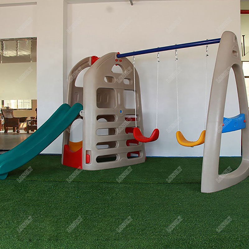 Arka Bahçe Plastik Kaydırak ve - Kids Outdoor Swing Set With Slide incelemesi ve fiyatı