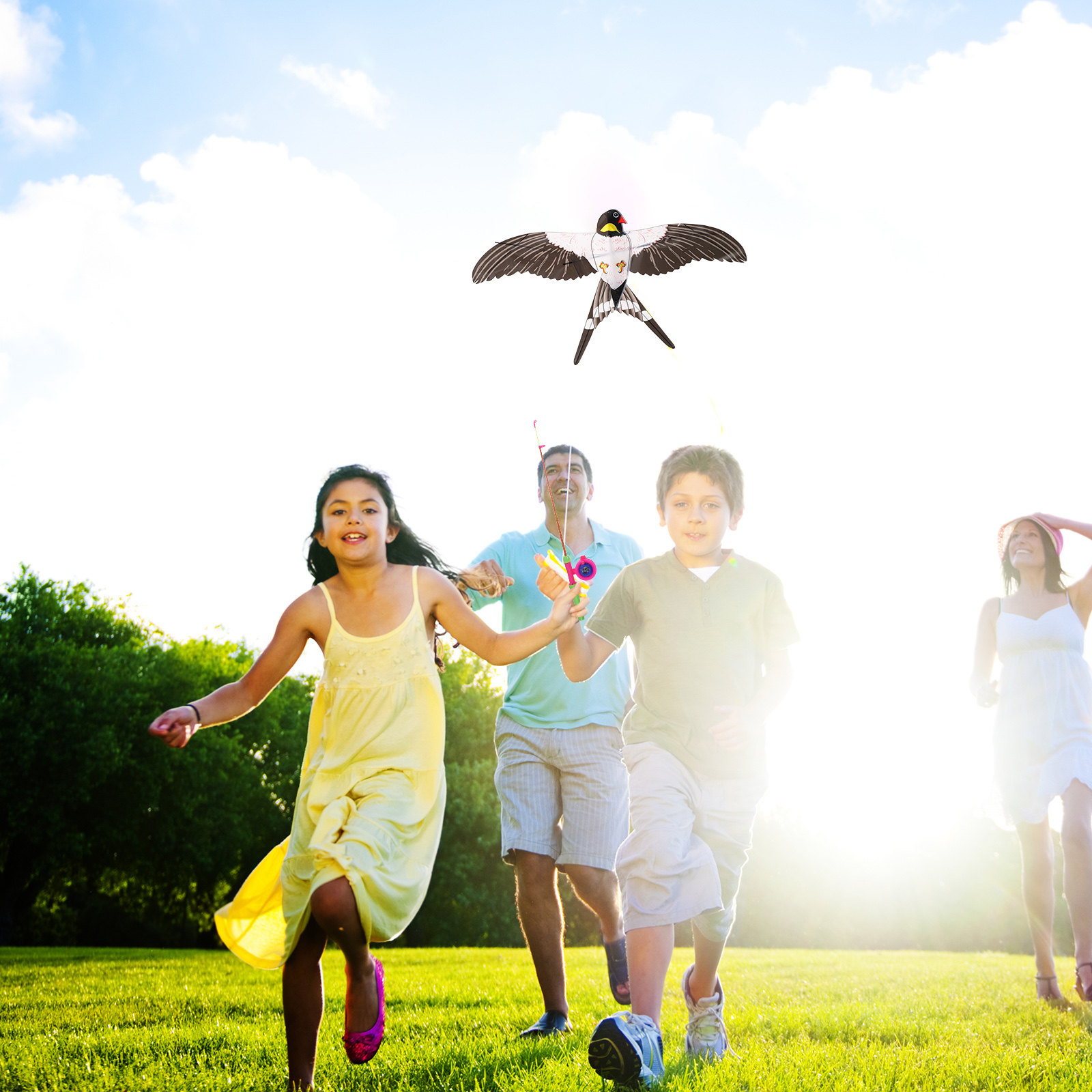Çocuklar için Uçması Kolay Kuş - Kite Easy Fly Kids incelemesi ve fiyatı