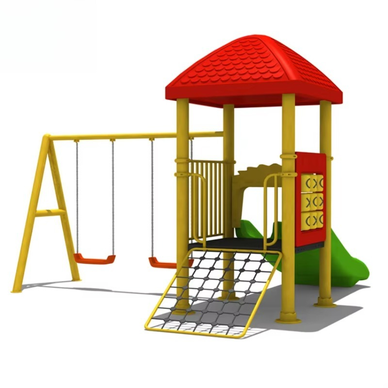 Üretici Çelik Çocuk Açık Hava  - Kids Outdoor Swing Set With Slide incelemesi ve fiyatı