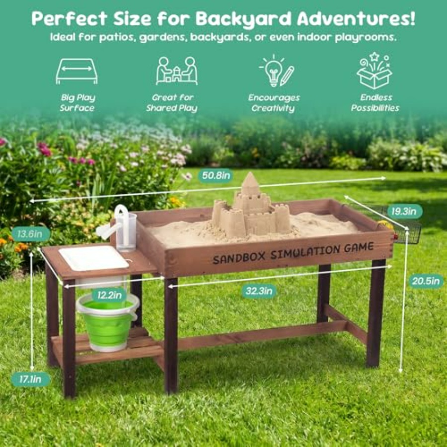 3-8 yaş arası çocuklar için dı - Kids Outdoor Activity Table incelemesi ve fiyatı