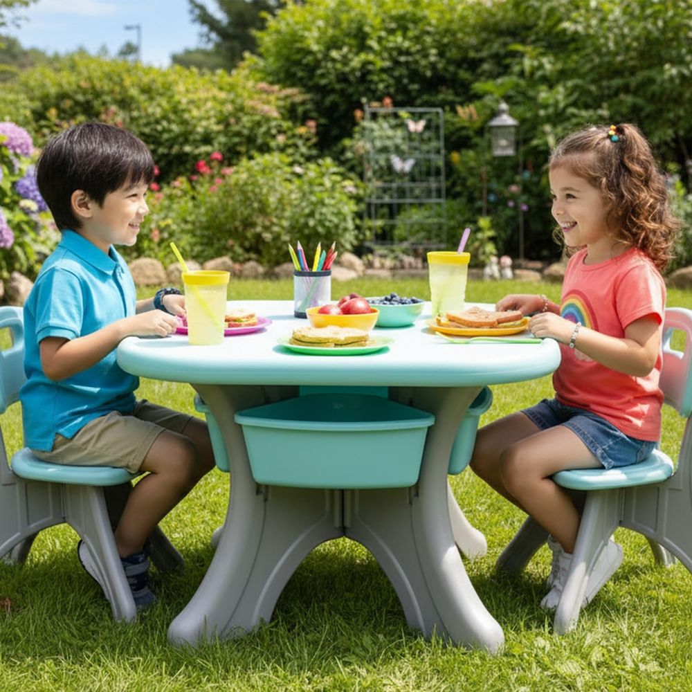 Çocuk Masası ve Sandalyeleri,  - Kids Outdoor Activity Table incelemesi ve fiyatı