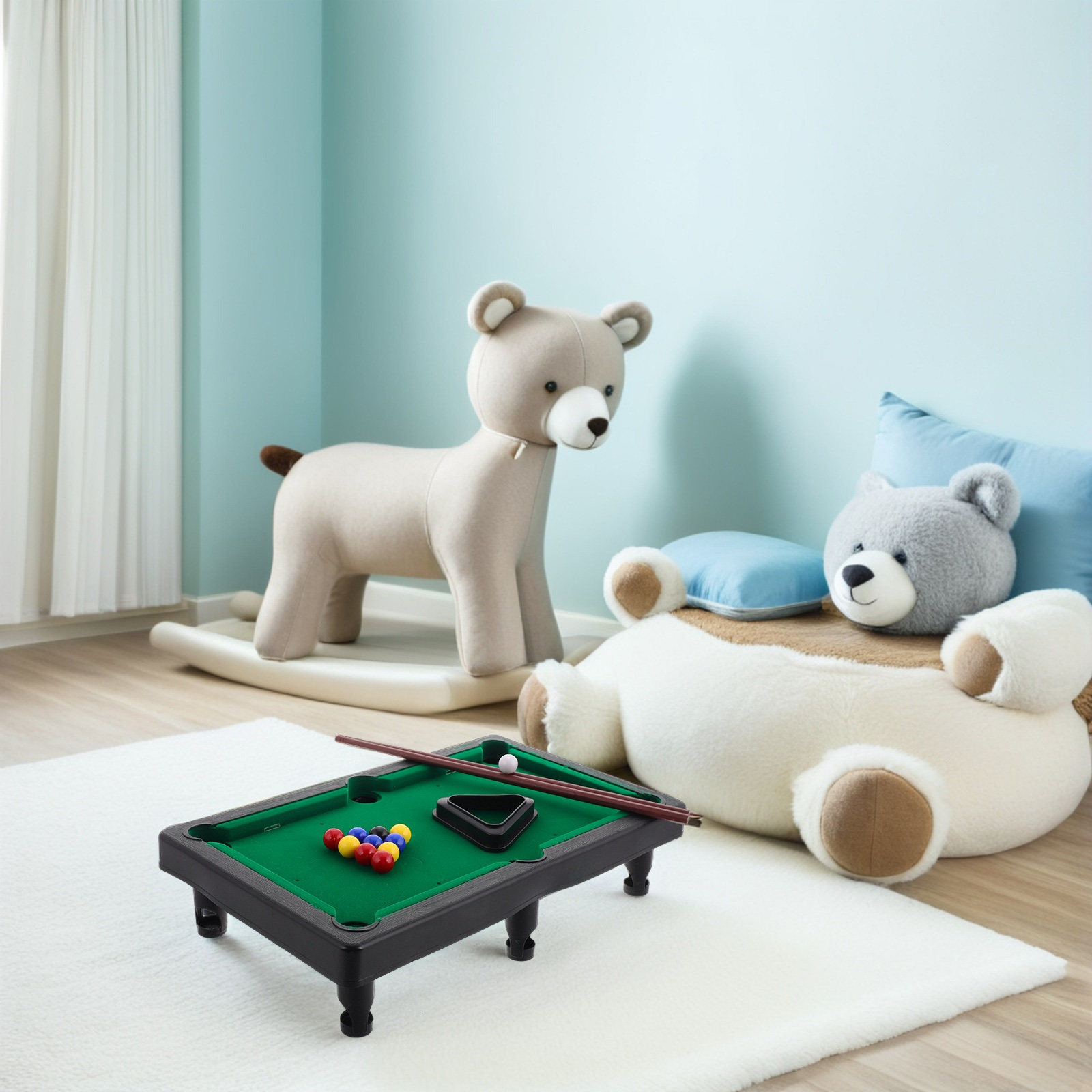 1 Takım Minyatür Çocuk Bilardo - Kids Outdoor Pool incelemesi ve fiyatı