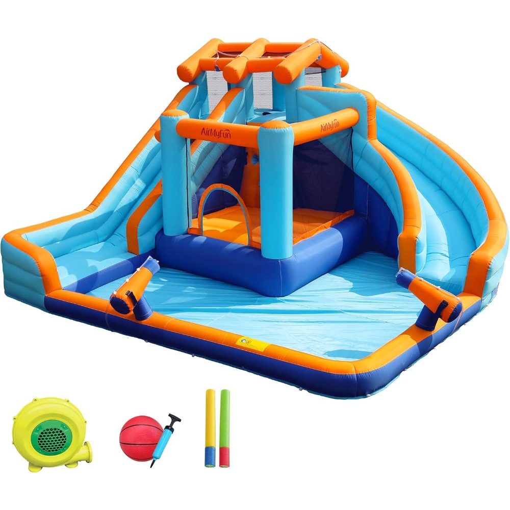 Büyük Su Kaydıraklı Zıplama Ev - Kids Outdoor Pool incelemesi ve fiyatı